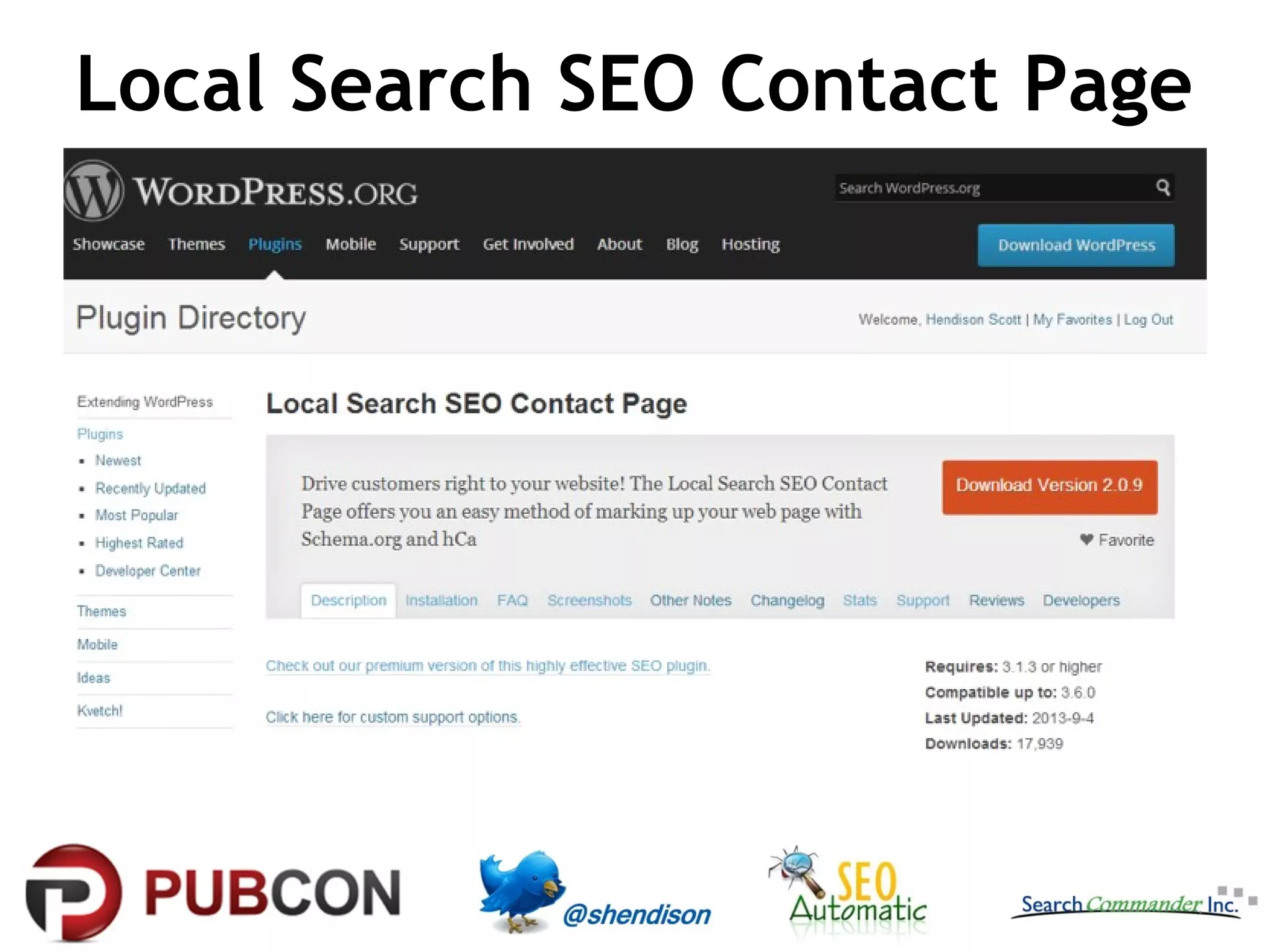Local Search SEO Contact Page

 