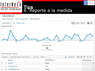 Tips

6. Reporte a la medida

 