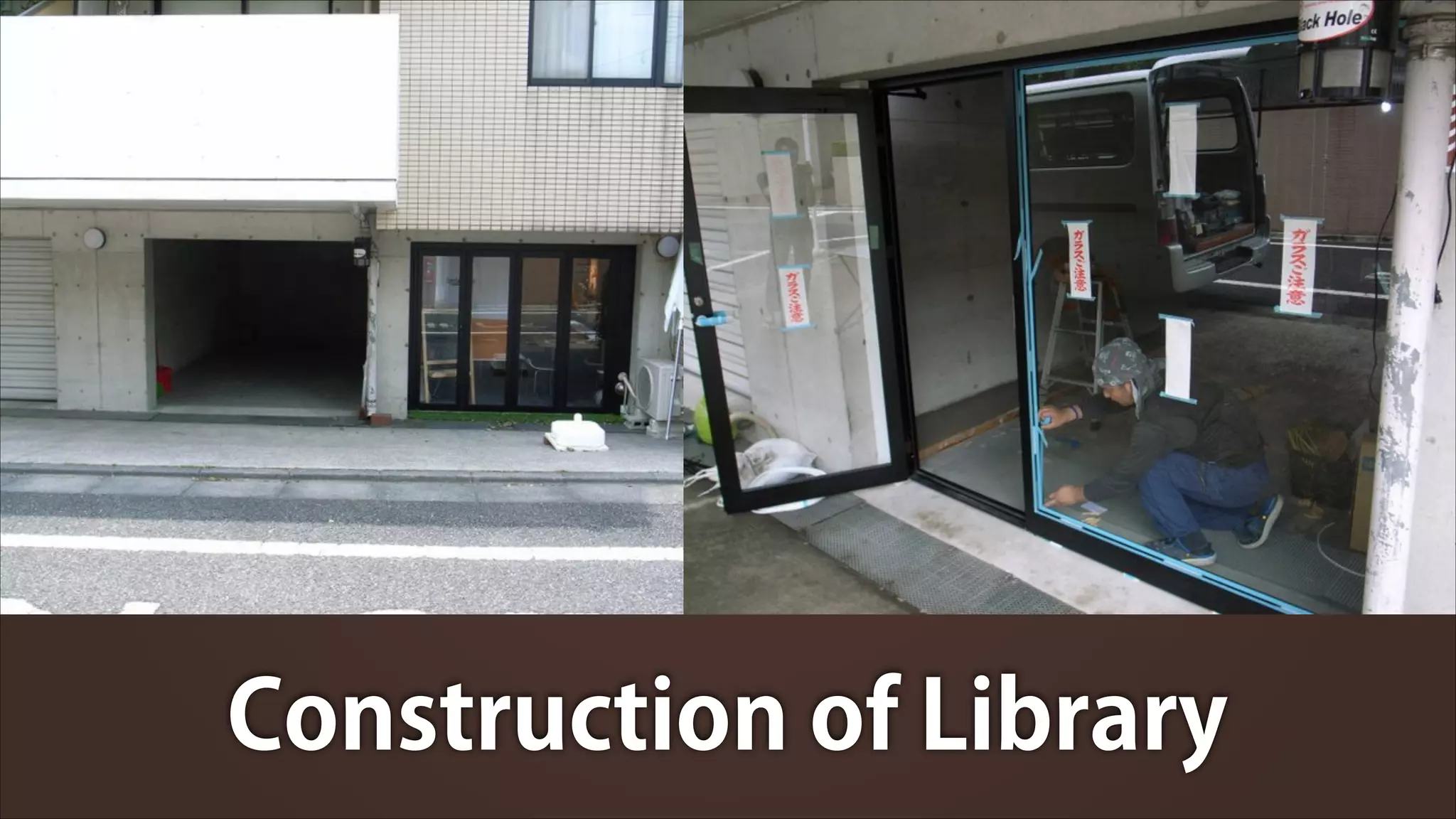 Construction of Library

 