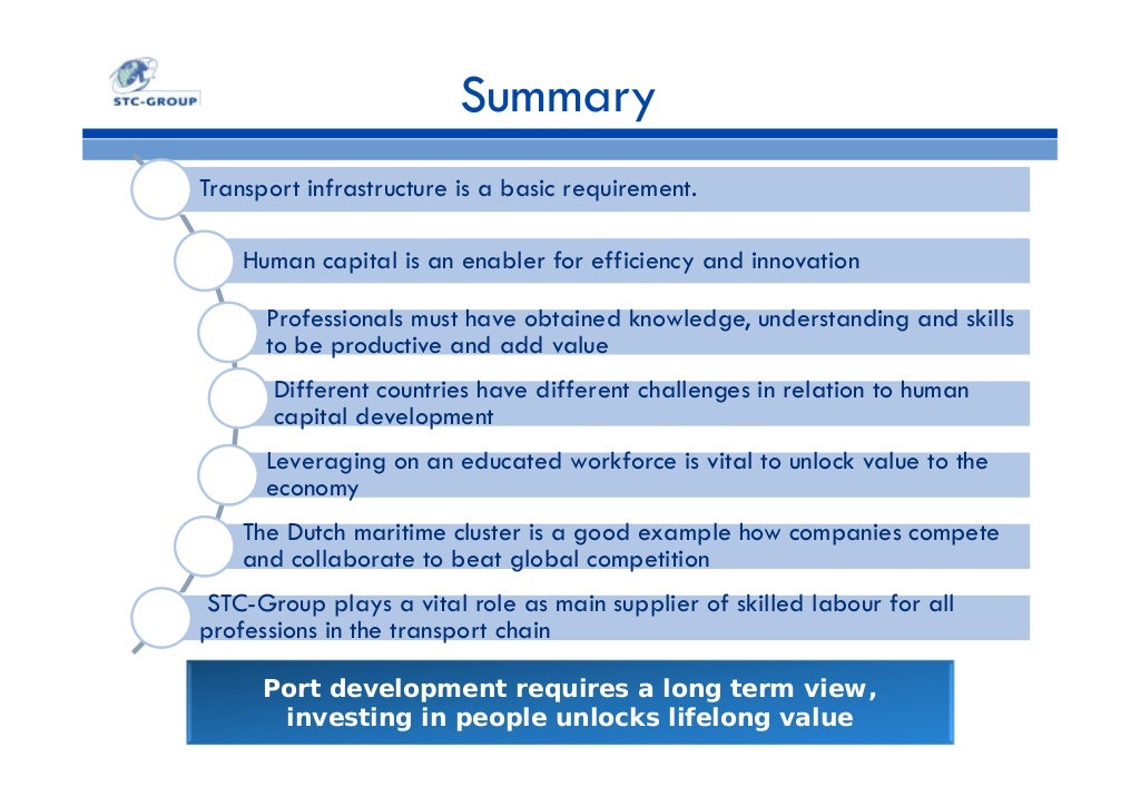 20131107 STCGroup Port Management Program Rotterdam Slidedeck