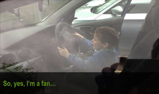 So, yes, I‟m a fan…
 