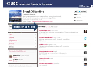 Nanoblog
N
bl
llistes on jo hi sóc

 