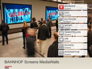 BAHNHOF
Screens

DOC
Screens

OUTDOOR
Screens

SPORT
Screens

TANKSTELLEN
Screens

UNI
Screens

SCHOOL
Screens

INTERAKTIVE
Screens

BAHNHOF Screens MediaWalls

 