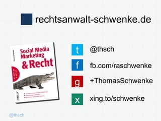 Facebook Rechtsupdate 2013 - Allfacebook Developer Conference Berlin