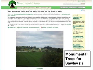 Great Britain Historical GIS Project:
A Vision of Britain though Time

Monumental
Trees for
Sawley (!)

 