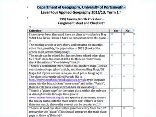 Great Britain Historical GIS Project:
A Vision of Britain though Time

Getting started with Sawley, North Yorkshire

1st November 2013

 