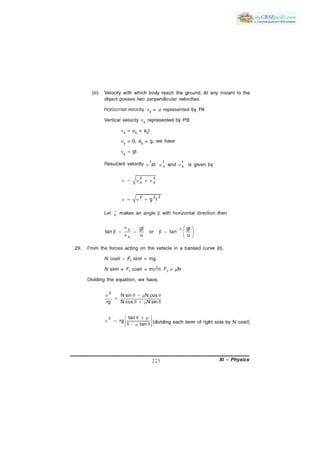 CBSE XI PHYSICS QUESTION PAPER | PDF | Physics | Science
