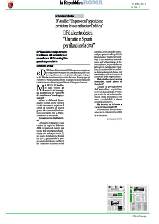 03-DIC-2013
da pag. 1

Ufficio Stampa

 