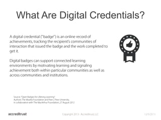 What Are Digital Credentials?

 