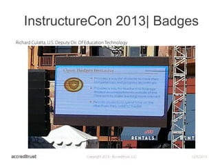InstructureCon 2013| Badges

 