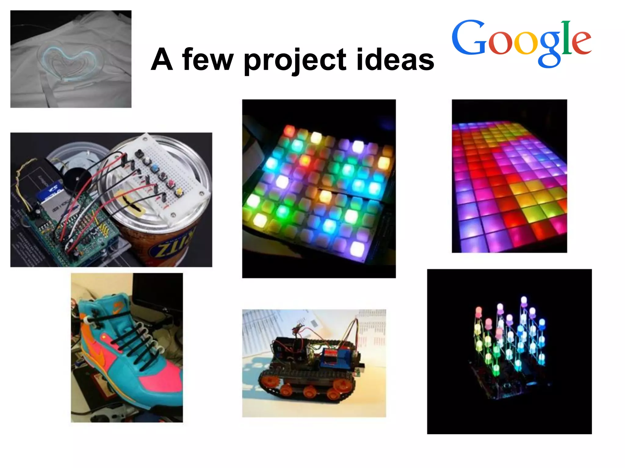 A few project ideas

 