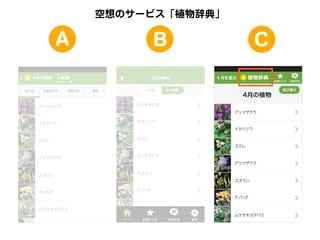 空想のサービス「植物辞典」

A
4月の植物
ホーム

B

人気順

4月の植物

お気に入り

お知らせ

人気順

設定

アッツザクラ

アッツザクラ

スズラン

スズラン

ナ
ノハナ

4月の植物

スミレ

アッツザクラ

五十音順

イカリソウ

スミレ

植物辞典

月を選ぶ

アッツザクラ

イカリソウ

C

ナ
ノハナ

アッツザクラ
イカリソウ
スミレ
アッツザクラ

スズラン
ナ
ノハナ

ムラサキカタバミ
ホーム

お気に入り

お知らせ

設定

ムラサキカタバミ

お気に入り

お知らせ

並び替え

 