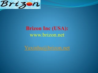 Brizon Inc (USA):
www.brizon.net
Yuxinhu@brizon.net

 
