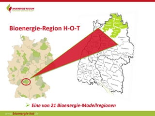 Bioenergie-Region H-O-T




      Eine von 21 Bioenergie-Modellregionen
 