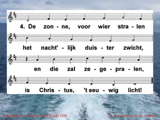 Nu daagt het in het oosten (LvdK 124)

t. J. Riemens; m. M. Vulpius

 