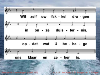 Hoe zal ik U ontvangen (LvdK 117)

v. J.J.L. ten Kate, C.B. Burger; m. J. Crüger

 