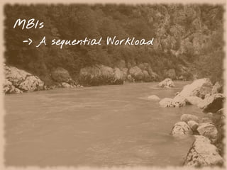 MB/s
-> A sequential Workload
 