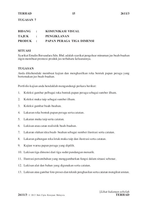 Soalan Krsv 2611 3 Spm2014