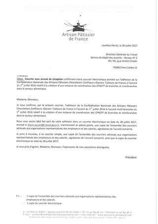 IDCC 1747 et 843 adhesion choco cnapccgt 