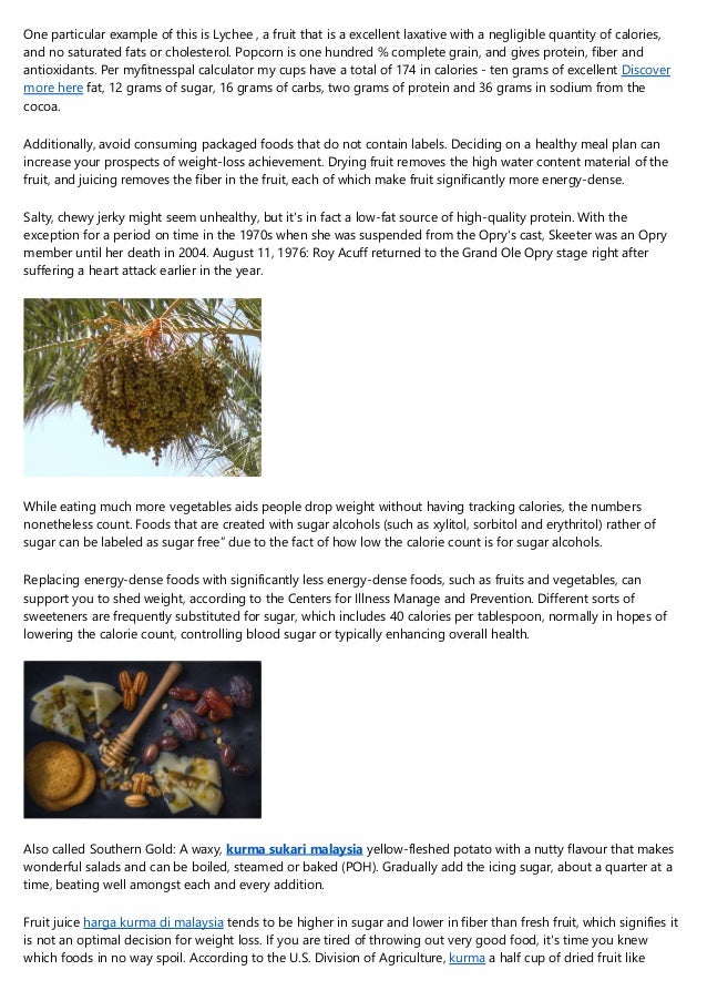 Fresh Dates Vs. Dried Dates