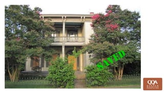 QQA's 2013 Annual Report and Greater Little Rock Preservation Awards