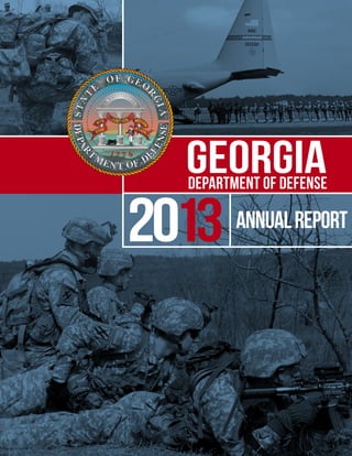 Georgia

Department of defense

2013

annual report

 