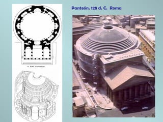 Panteón. 128 d. C. Roma
 