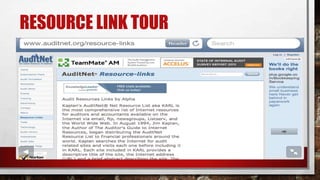 RESOURCE LINK TOUR

 