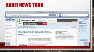 AUDIT NEWS TOUR

 