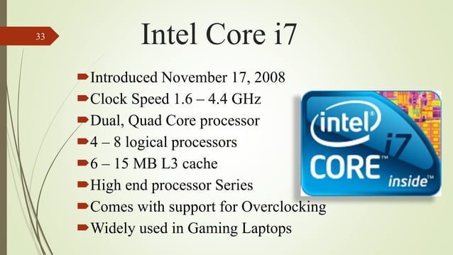 Evolution Of Intel Processors Pptx Evolution Of Intel Processors Pptx