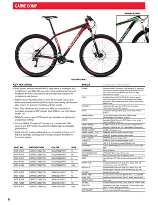 2013 Specialized bikes catalogue