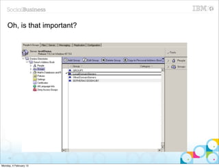 Oh, is that important?




     93


Monday, 4 February 13
 