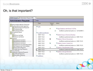 Oh, is that important?




     95


Monday, 4 February 13
 