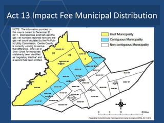 Act 13 Impact Fee Municipal Distribution
 