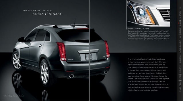 2013 Cadillac Srx Brochure Ky Louisville Cadillac Dealer