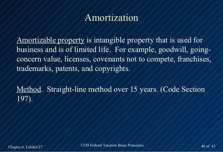 2013 cch basic principles ch06 section 197 amortization