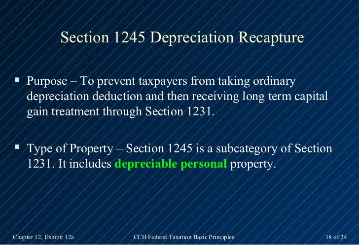 Depreciable Personal Property Depreciable Personal Property