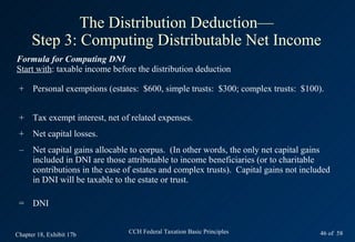 2013 cch basic principles ch18 | PPT