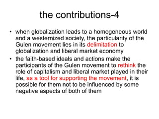 2013 CESNUR - The Gulen movement and its contributions (revised version ...
