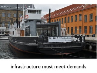 infrastructure must meet demands
 