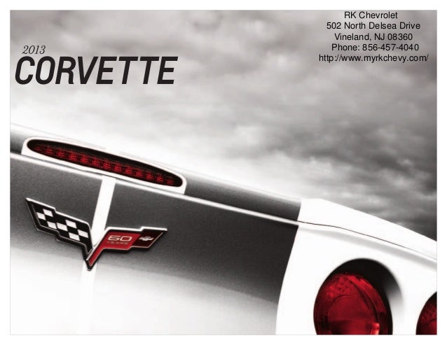 Gary Lang Auto >> 2013 Chevrolet Corvette Brochure | South Jersey Chevrolet ... Gary Lang Auto >> 2013 Chevrolet Corvette Brochure | South Jersey Chevrolet ...