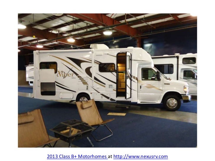 2013 Class B+ Motorhomes