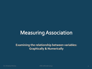 Dr. Christine Pereira

ASK at Brunel (2013)

3

 