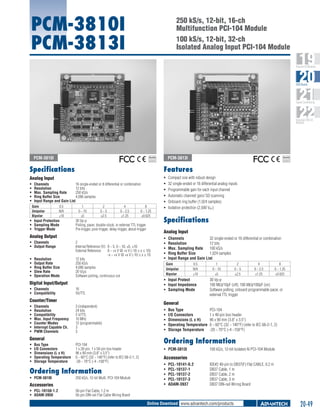 2013 Advantech Master Catalog
