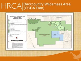 Backcountry Wilderness Area
(OSCA Plan)
 