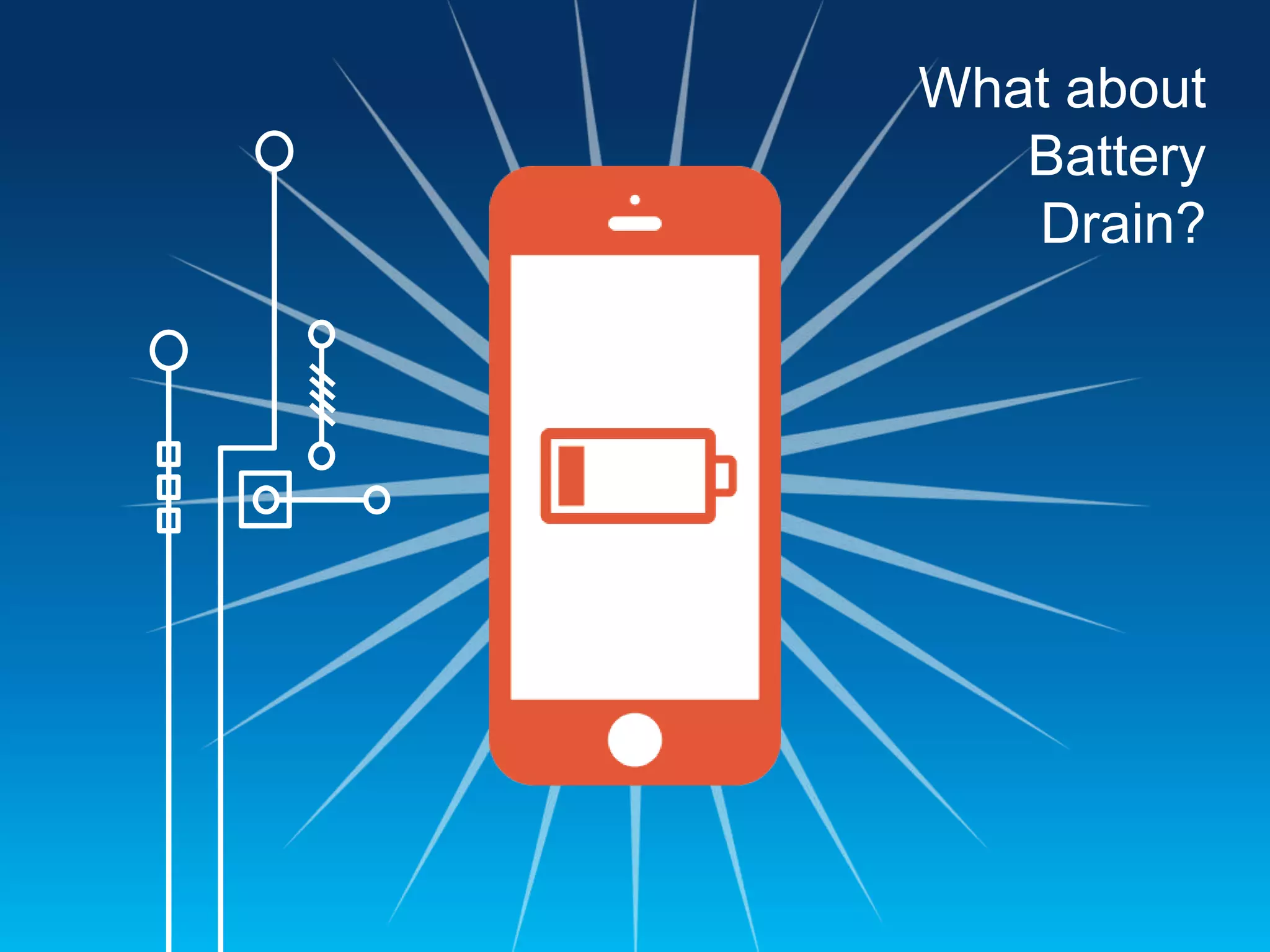 What about
Battery
Drain?

 