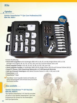 Except Spectacles ShopLowVision.com Products for Eye Care Professionals product catalog ...