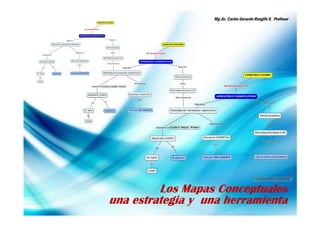 Mg.Sc. Carlos Gerardo Rengifo S. Profesor

Los Mapas Conceptuales
una estrategia y una herramienta

 