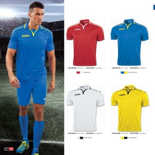 1242.98.004 Short Sleeve 1242.99.004 Long Sleeve   1242.98.018 Short Sleeve 1242.99.018 Long Sleeve

                            RED/WHITE                                          ROYAL/YELLOW




      1242.98.001 Short Sleeve 1242.99.001 Long Sleeve   1242.98.006 Short Sleeve 1242.99.006 Long Sleeve

                            WHITE/BLACK                                        YELLOW/BLACK




160
 