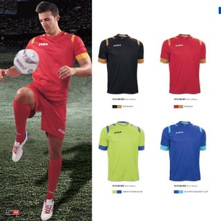 1212.98.002 Short Sleeve          1212.98.001 Short Sleeve


                 BLACK/GOLD                       RED/GOLD




      1212.98.005 Short Sleeve          1212.98.003 Short Sleeve

                 GREEN FLUOR/BLUE INK             BLUE INK/TURQUOISE FLUOR




162
 